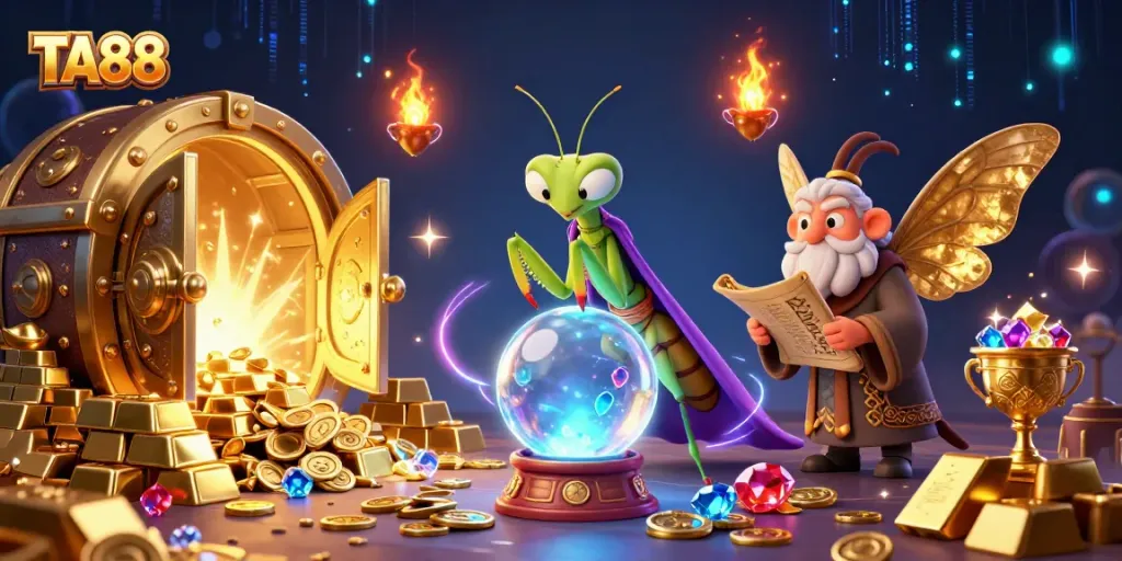 Engage with TA88's vibrant casino adventures, featuring mystical characters and golden treasures.